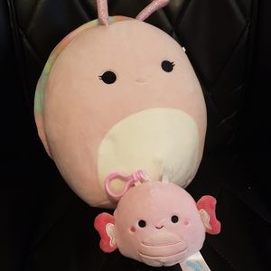 🐌🦋Squishmallow Bundle Silvina and Butterfly🦋🐌